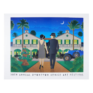 Product image for 30th Annual Venice Art Fest Poster, by Michael Fields, 2017