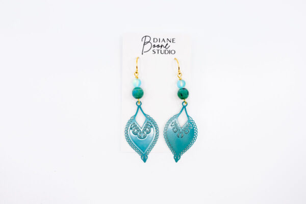 Product image for Diane Boone Blue Earrings