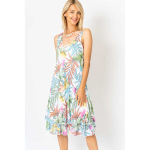 Product image for Tropical Flower Dress – Linen