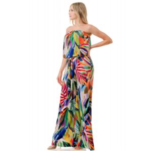 Product image for Tropical Leaves Jumpsuit Wide Leg