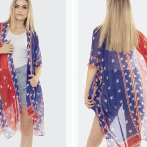 Product image for American Flag Kimono