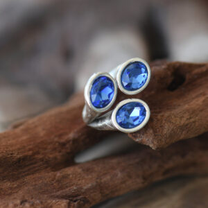 Product image for Trio of Blue Ring