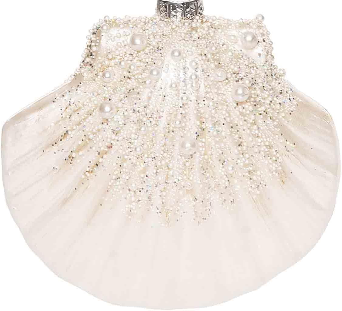 Product image for Pearl Shimmer Shell Ornament