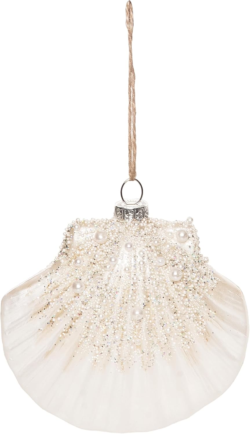 Product image for Pearl Shimmer Shell Ornament