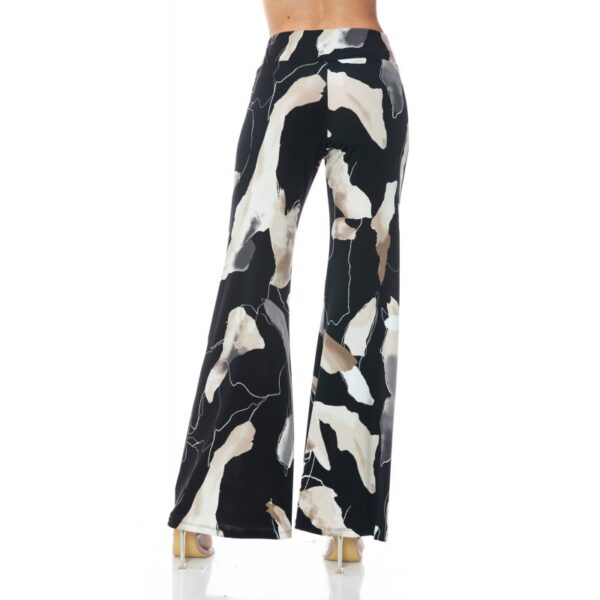 Product image for Navy & White Flower Palazzo Pants