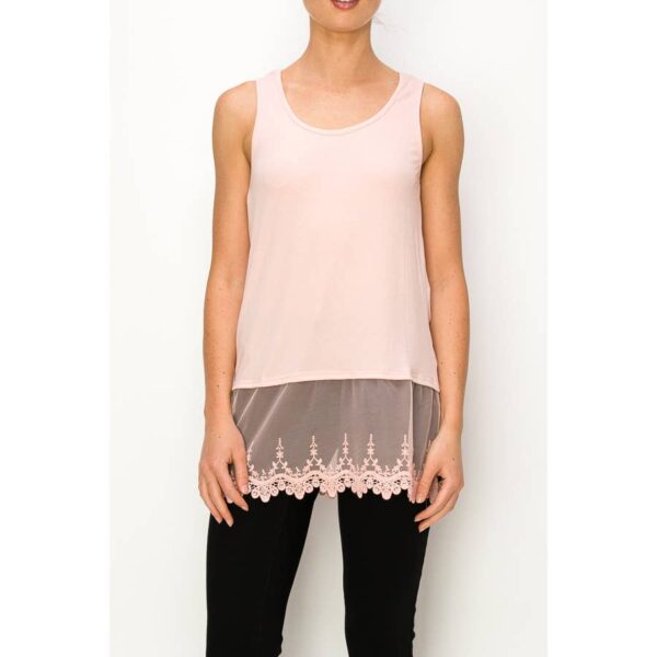 Product image for Tank Top w/Lace