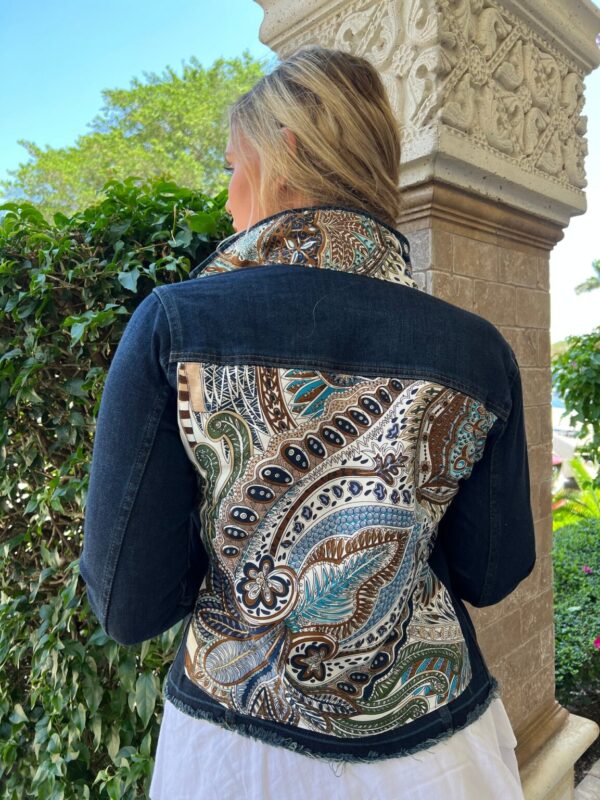 Product image for Designer Stacy Bradley: Denim Jacket – Lots of Fun Colors