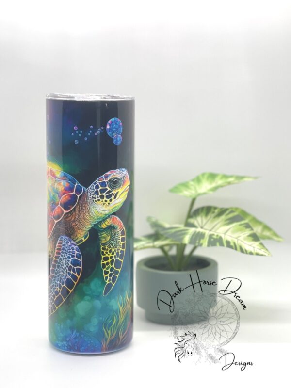 Product image for Tumbler : Watercolor Turtle