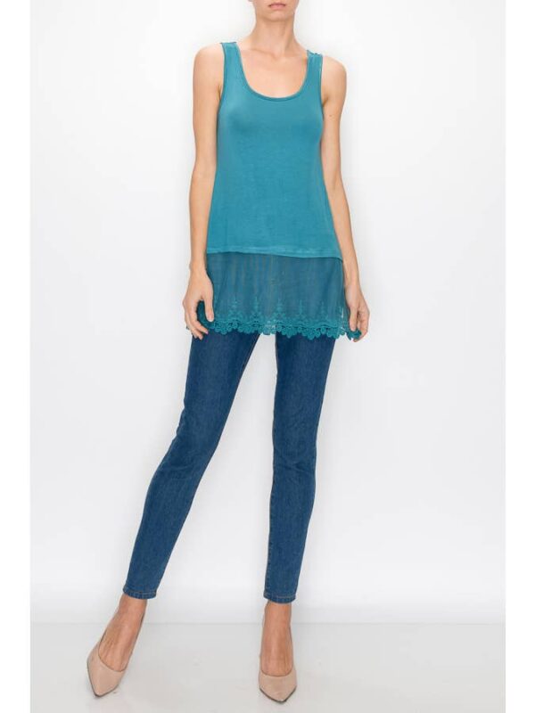 Product image for Tank Top w/Lace