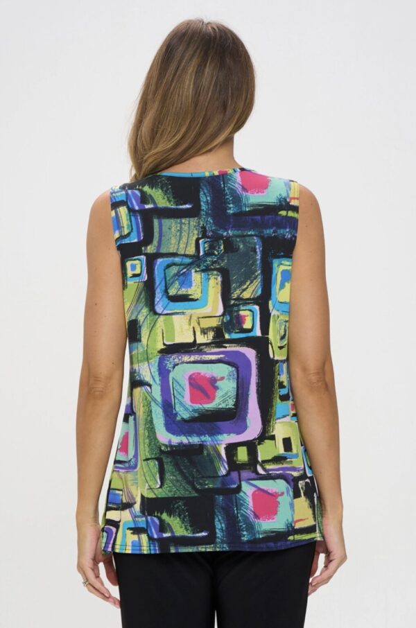 Product image for Color Square Sleeveless Tank Top