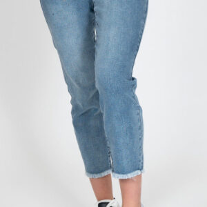 Product image for Stretch Denim Jeans crop w/bling detail