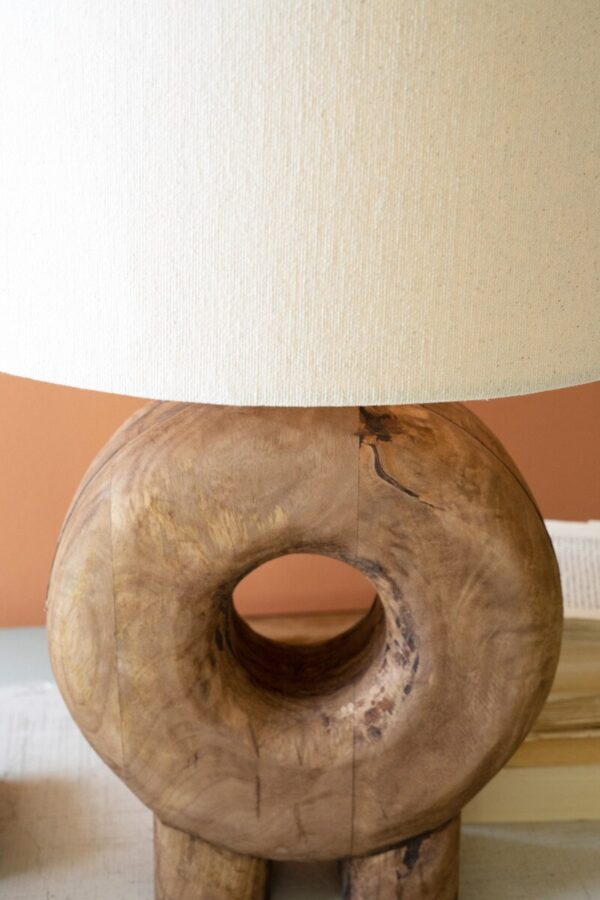 Product image for Recycled Wood Table Lamp