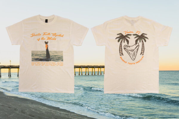 Product image for 2025 Venice Sharks Tooth Festival Shirt