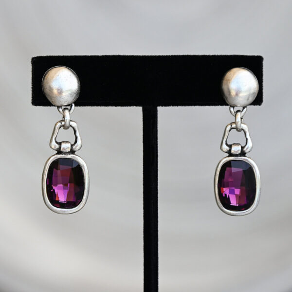 Product image for Magenta Quartz Earrings