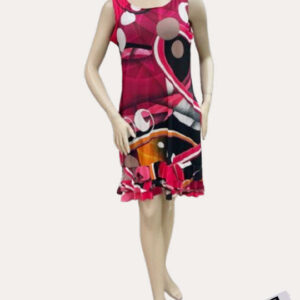 Product image for Ruffle Bottom Dress Burst of Color