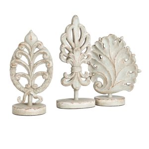 Product image for Leaf Statues (s/3)