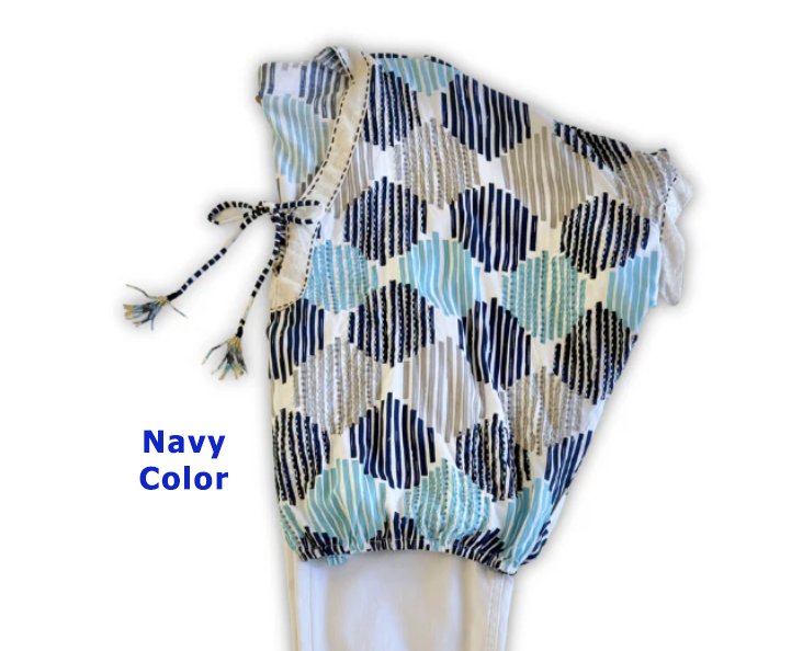 Product image for Mosaic Miami Top Navy – SKEMO